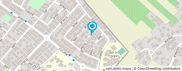 מפת הגעה אל ממטבחה של חיה