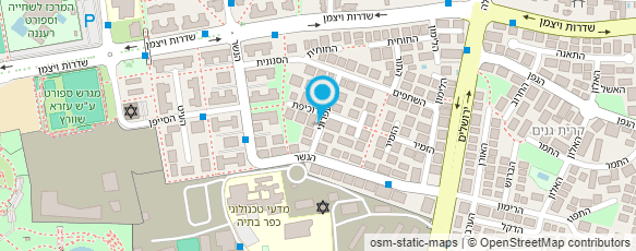 מפת הגעה אל צחי זכריה מפת הגעה אל צחי זכריה