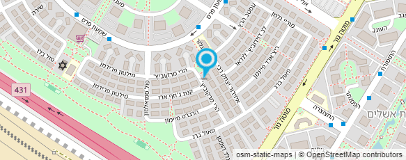 מפת הגעה אל בן יהודה דגנית - אבחון וטיפול