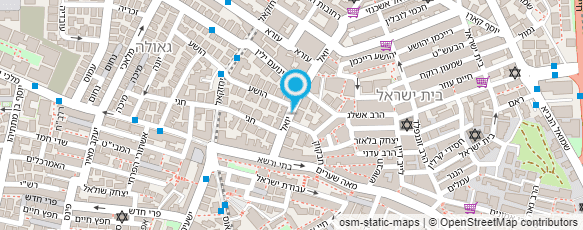 מפת הגעה אל ד"ר כהן דניאל