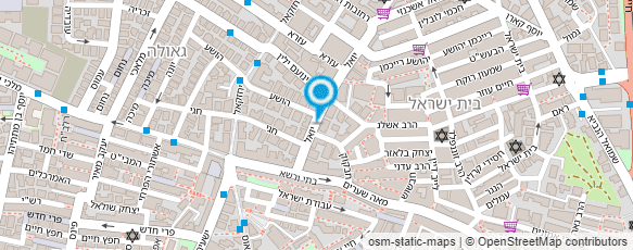 מפת הגעה אל ד"ר גז יוסף