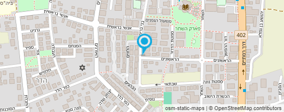 מפת הגעה אל גן פינוקיו