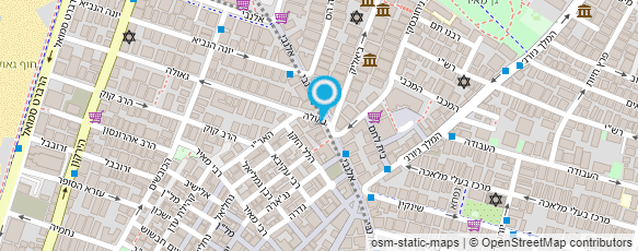 מפת הגעה אל ביבליופיל-פנחס משעניה