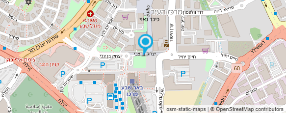 מפת הגעה אל ד"ר בלפר נדב