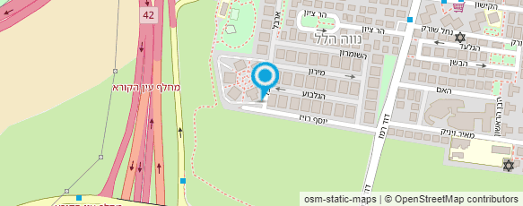 מפת הגעה אל אורית רמז מופע הומור