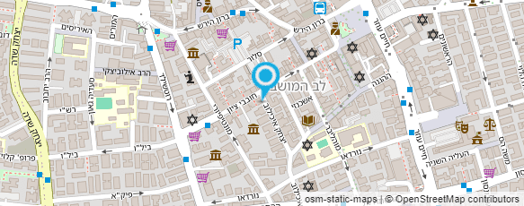 מפת הגעה אל מלמד הקרנות והפקות אירועים