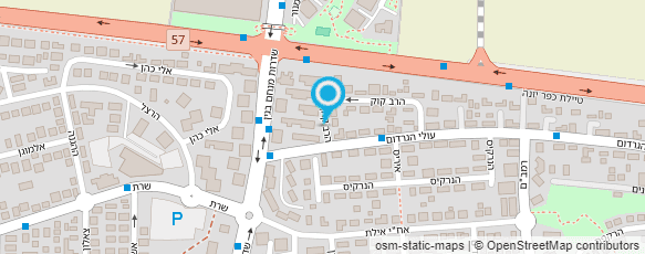 מפת הגעה אל גן משה