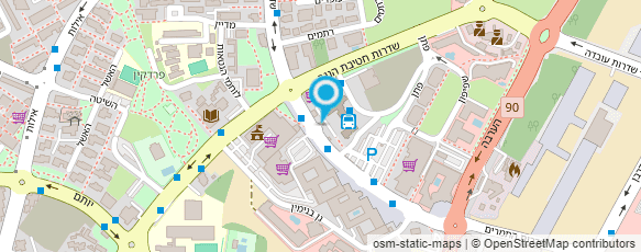 מפת הגעה אל מוטל השלום