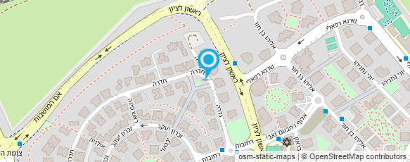 מפת הגעה אל בית הבובות Pushadolls