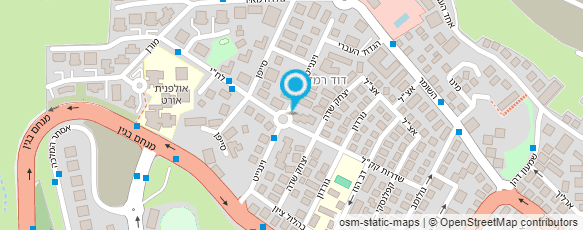 מפת הגעה אל עמר יעקב עבודות צבע