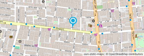 מפת הגעה אל סטודיו שרית