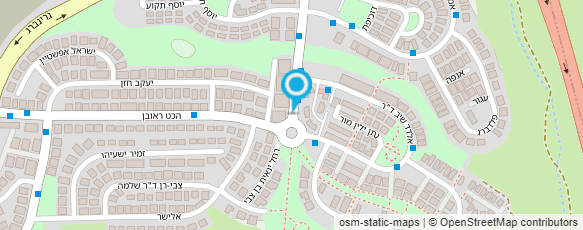 מפת הגעה אל המספרה ברמות מעל כולם