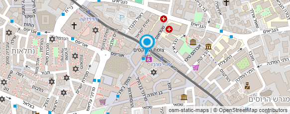 מפת הגעה אל אורסון שיווק בגדים