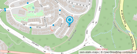 מפת הגעה אל "איציק לוין"-בי"ס לנהיגה