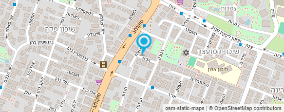 מפת הגעה אל גלעד - מטפל הוליסטי