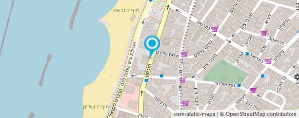 מפת הגעה אל קלוב התעופה-טיסנאות