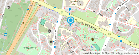 מפת הגעה אל בית אבות בראט מפת הגעה אל בית אבות בראט