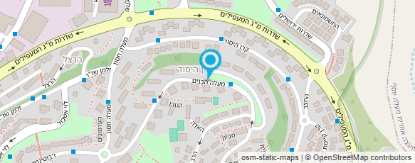 מפת הגעה אל בית מאפה השלום