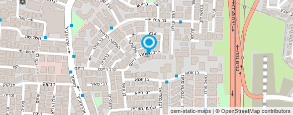 מפת הגעה אל פרידמן האדמור אברהם יעקב