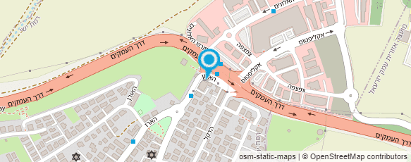 מפת הגעה אל קצבים בעמק