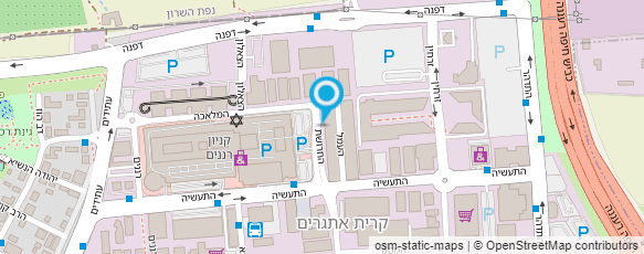 מפת הגעה אל מרכז השינה - ש.ש. רהיטים