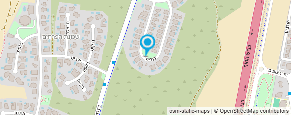 מפת הגעה אל פרופ' קראוס מיכאל