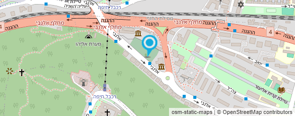 מפת הגעה אל מוזיאון ההעפלה וחיל הים (צהל)