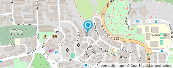 מפת הגעה אל ולרי ויסברג- בית "שימחה"