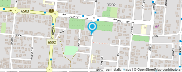 מפת הגעה אל רוני - עיצוב שיער