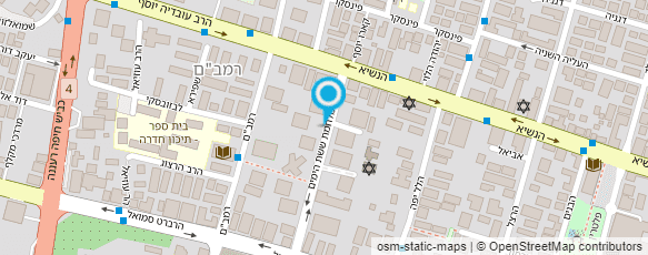 מפת הגעה אל אומן הקסם - שרון