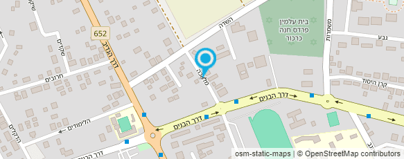 מפת הגעה אל המספריים של ציף