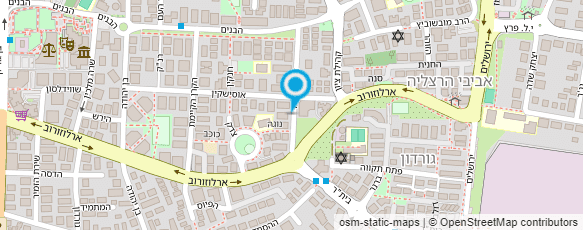 מפת הגעה אל סטאריק ישראלי פרסום ומיתוג