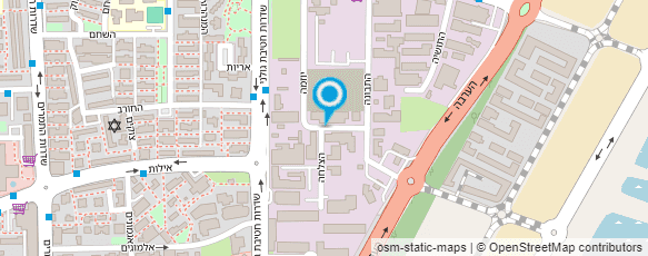 מפת הגעה אל שלטי אילת