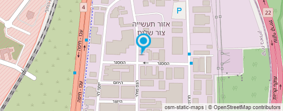 מפת הגעה אל אהרון תעשיות מתכת