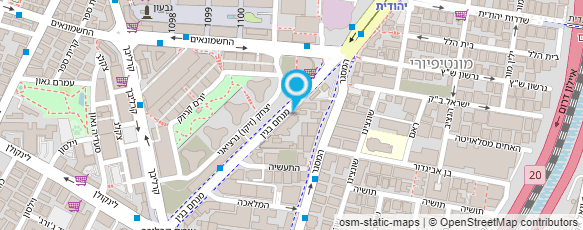 מפת הגעה אל כהן אורי