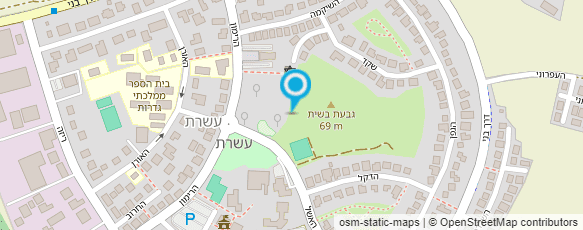 מפת הגעה אל רותם נגרית רהיטים