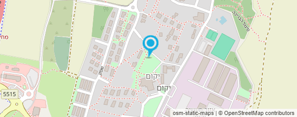 מפת הגעה אל מועדון הרכיבה יקום
