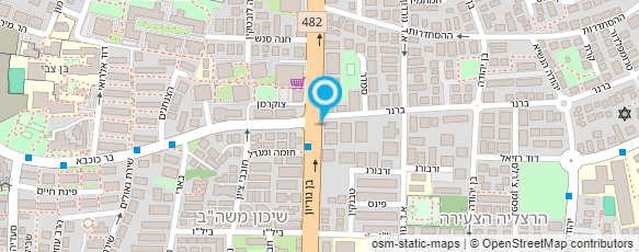 מפת הגעה אל חן בלום