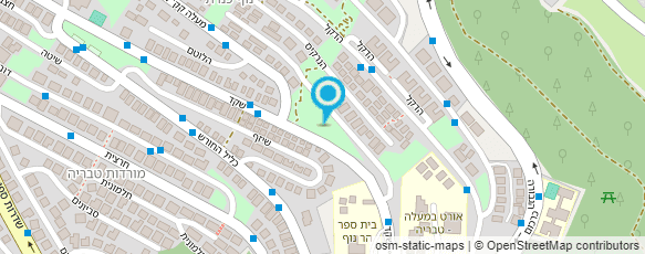 מפת הגעה אל נעמה כהן - בניית ציפורניים