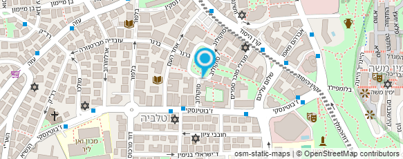 מפת הגעה אל מכללת מלט"ש