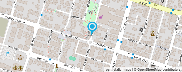 מפת הגעה אל עיתון קו שבע