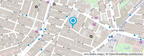 מפת הגעה אל ערן דביר עיצוב גרפי