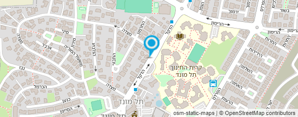 מפת הגעה אל אילן צור חשמל השרון