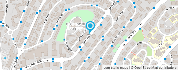 מפת הגעה אל אביני הרב יאיר