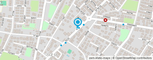 מפת הגעה אל ד"ר צפון עינת -  מרפאה וטרינרית