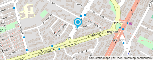 מפת הגעה אל אביגדור רותי מעצבת אופנה