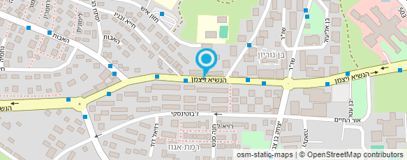 מפת הגעה אל המכללה לברזל