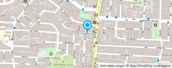 מפת הגעה אל מיכאל יוריס