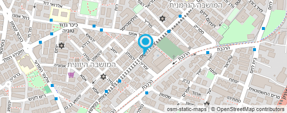 מפת הגעה אל מרכז פלדנקרייז-יונגרייז ריזה