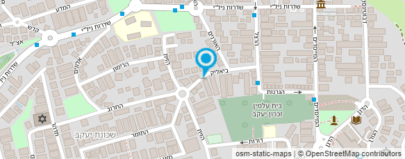 מפת הגעה אל בלום חקירות יעוץ ואבטחה